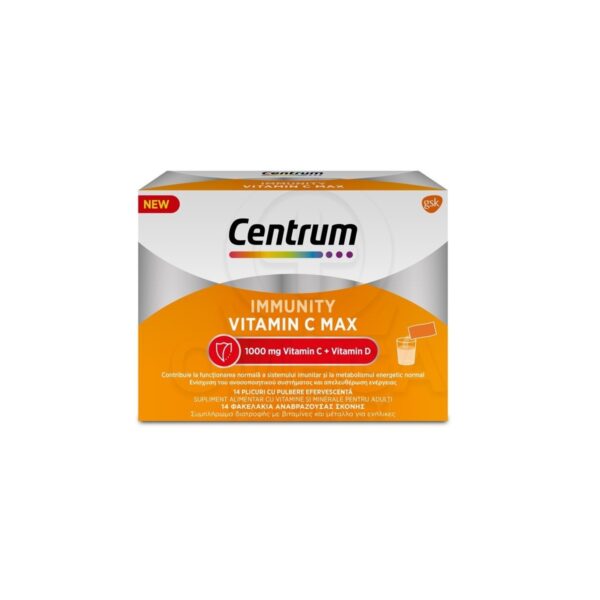 Centrum Immunity Vitamin C Max, 14sachets