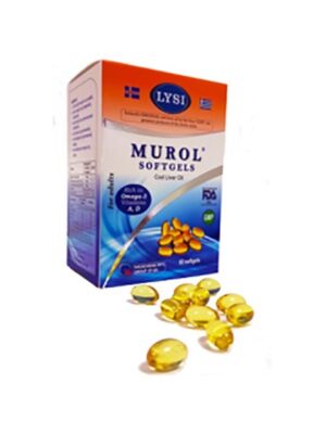Medichrom Murol Μουρουνέλαιο 60 Softgels